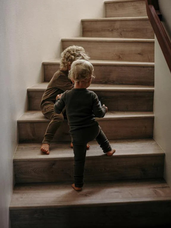 Legging gaufré camel