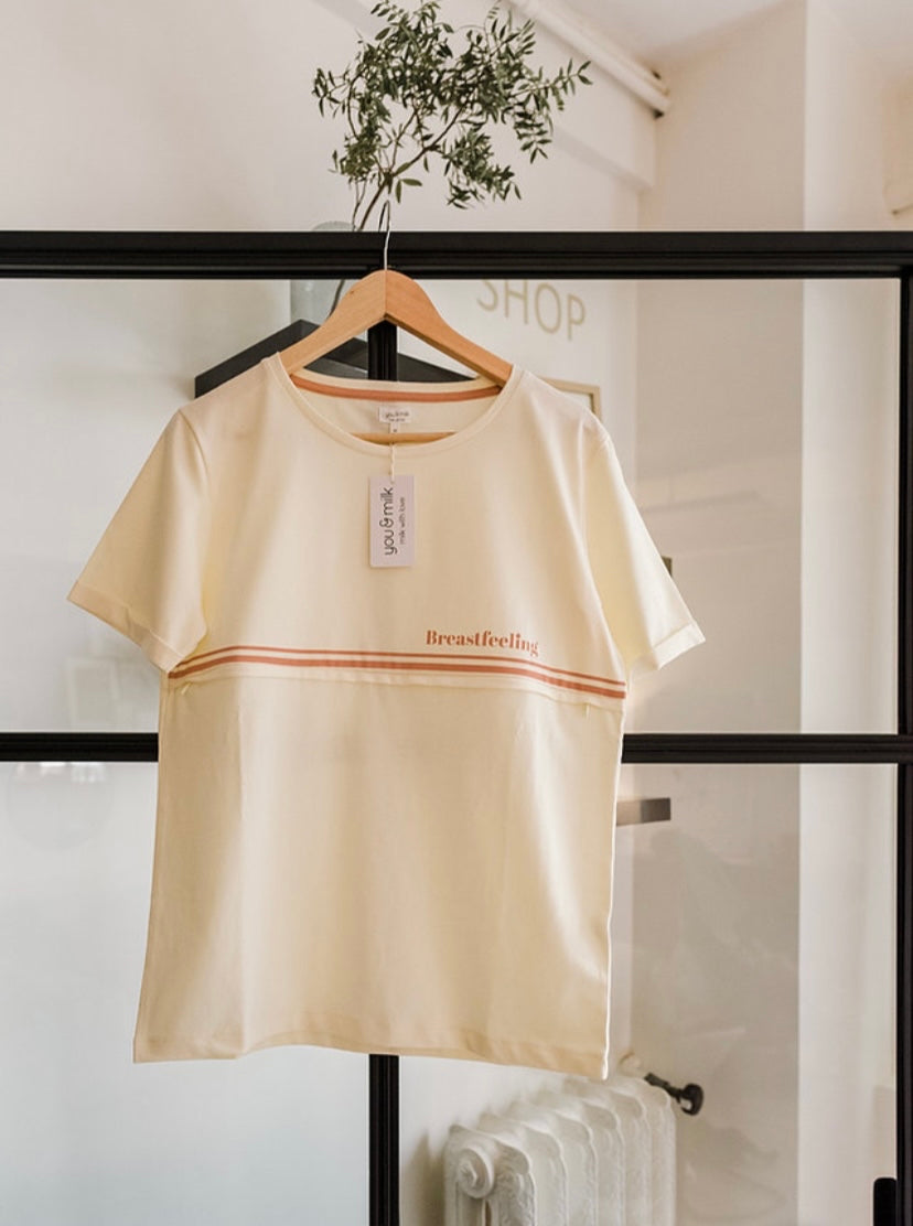 T-shirt Breastfeeling Latte