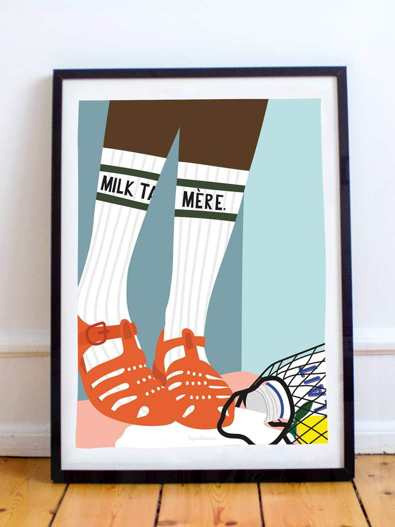 La maxi'affiche Milktamère