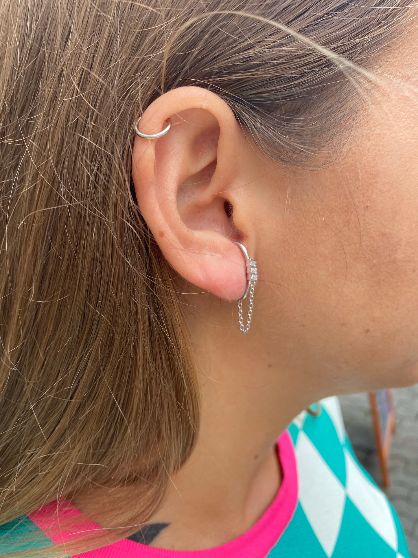 Boucles d'oreilles Charlize en argent
