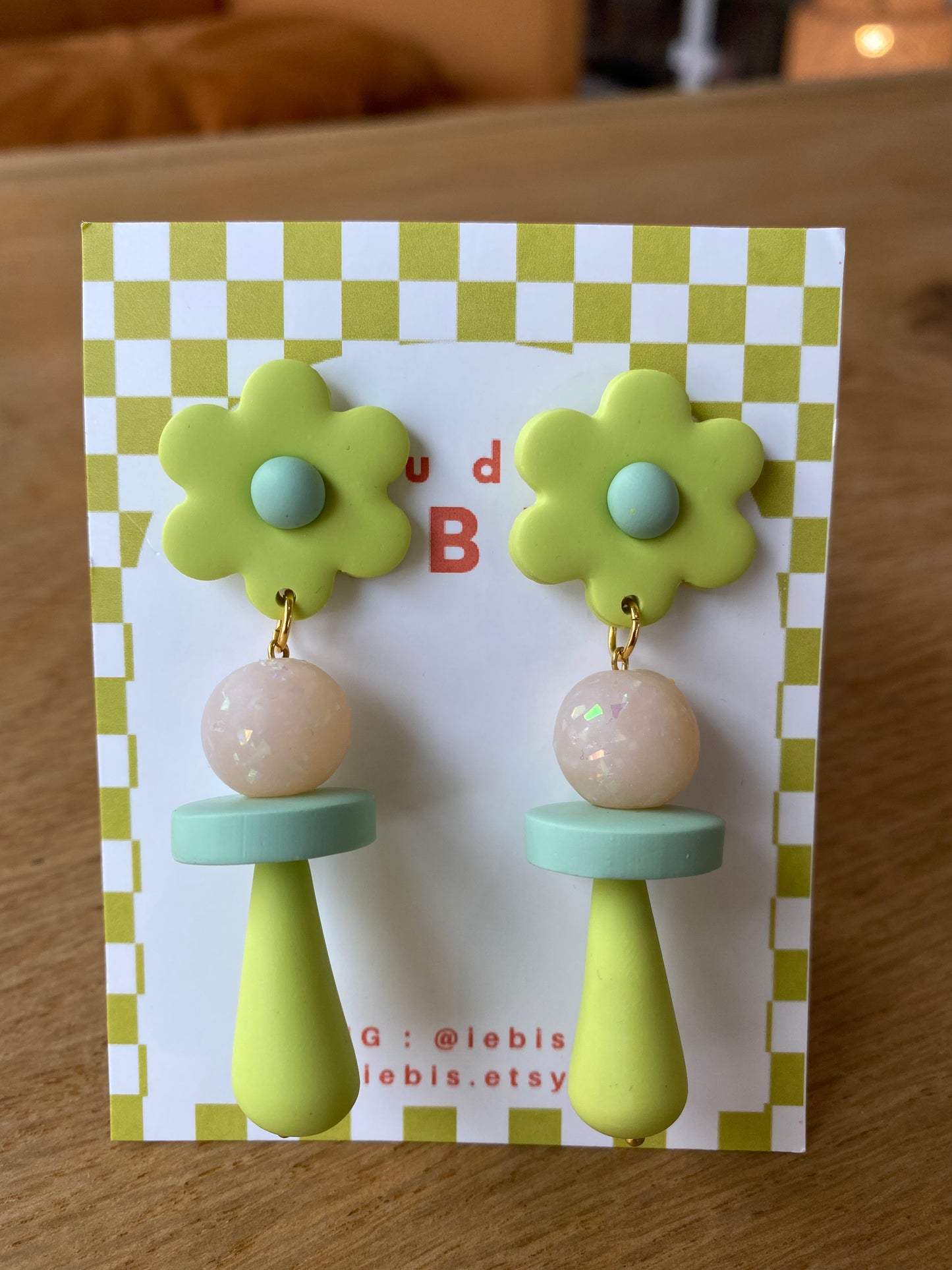 Boucles Vert pâquerette