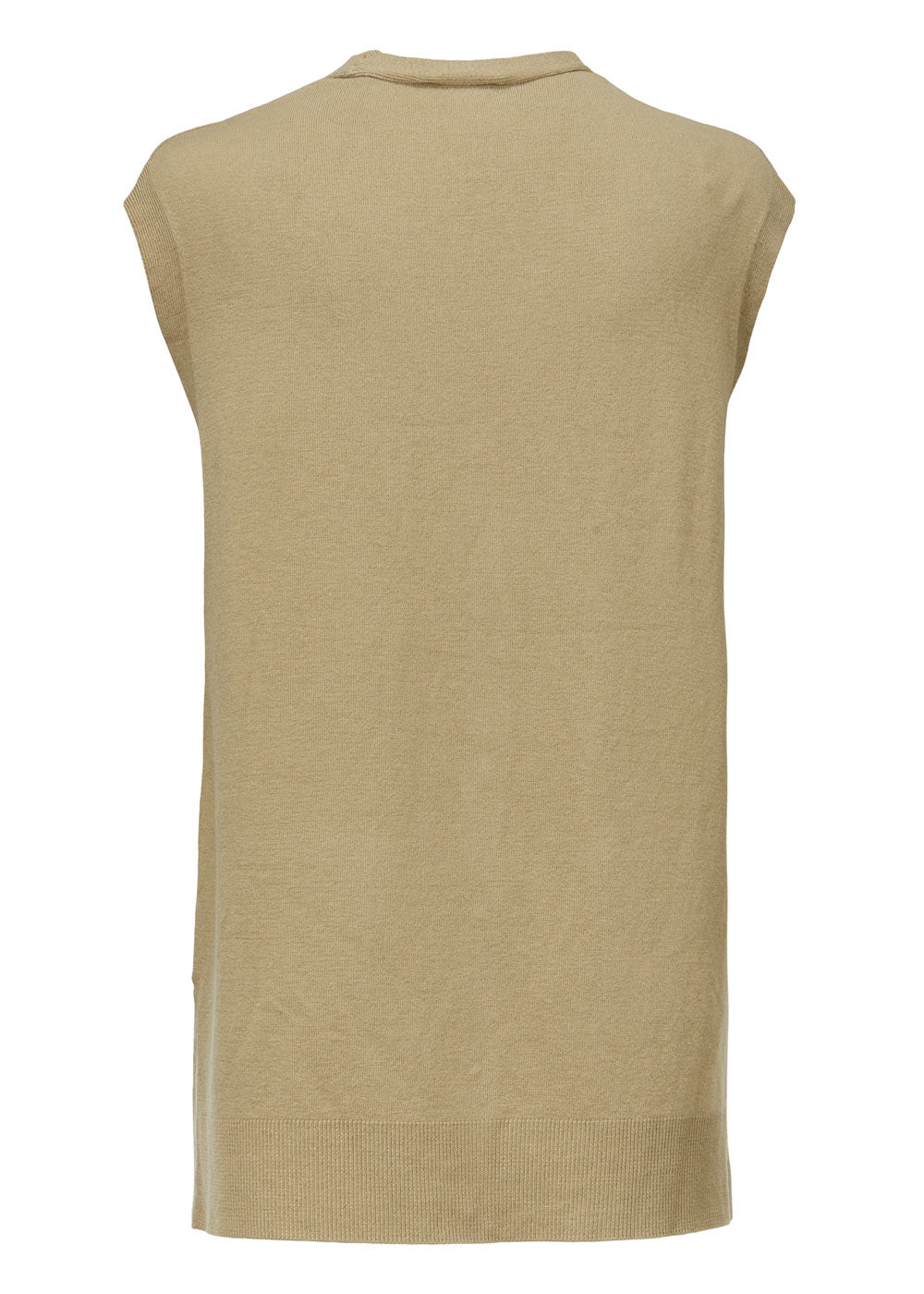 Gilet long en maille