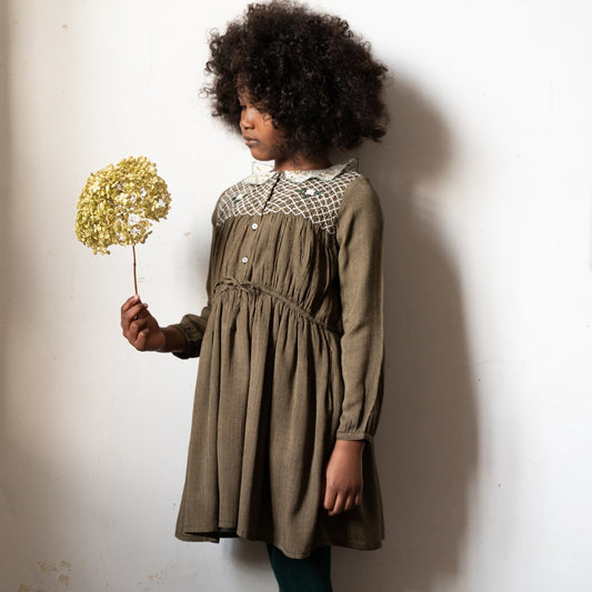 Reste 1 ! Robe smockée