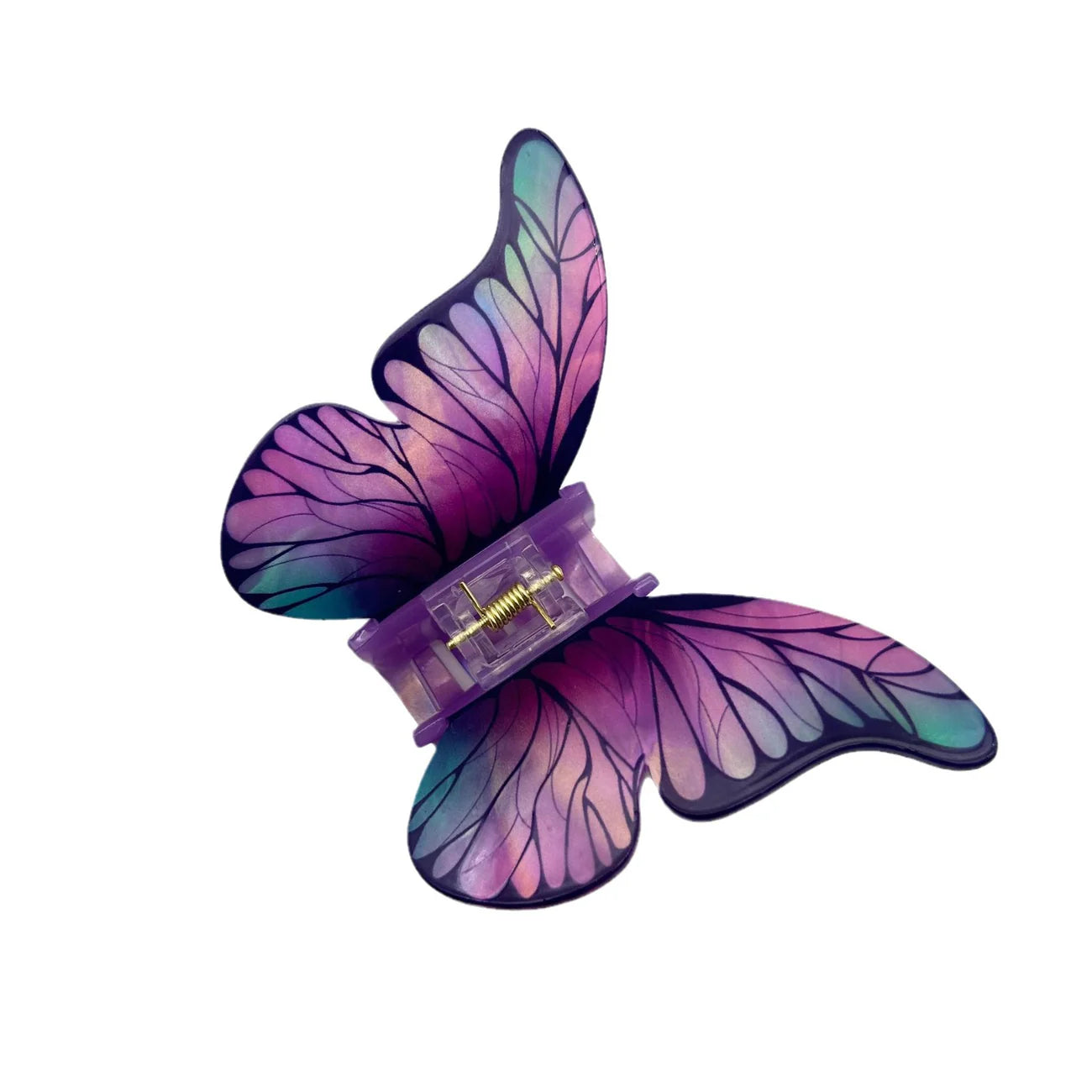 Pince Papillon violet