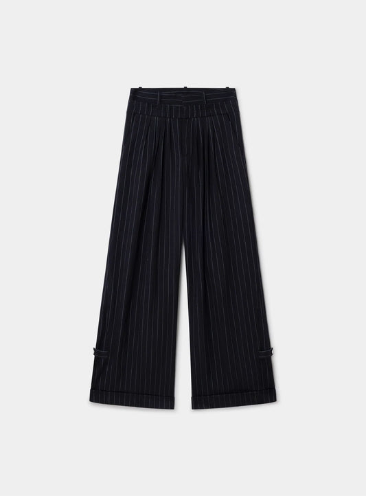 Stella Navy Blue Pants Laagam