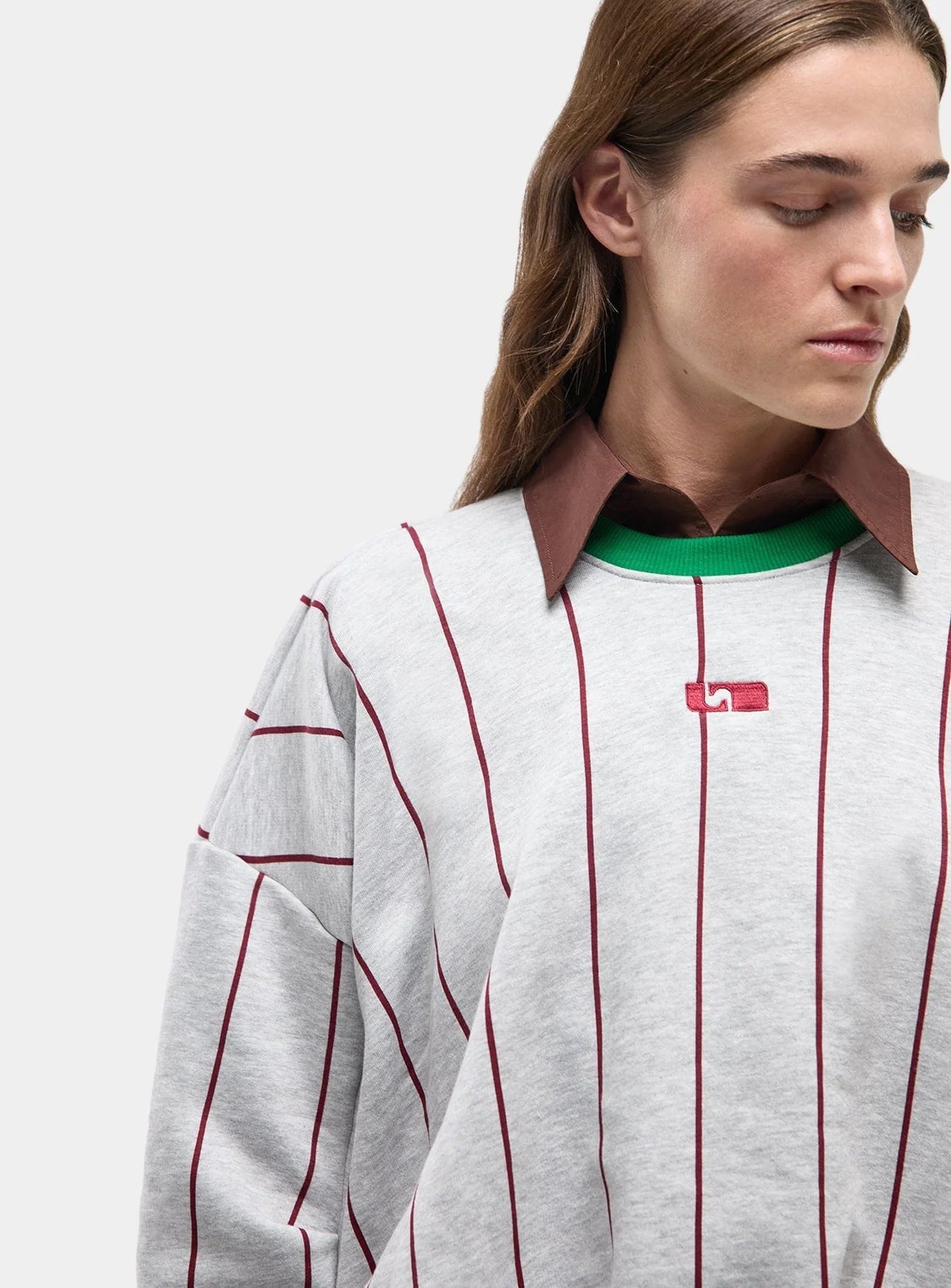 Reste 1 ! Sweat Kelly à rayures