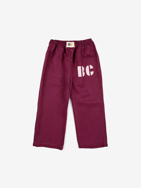 Pantalon droit BC purple