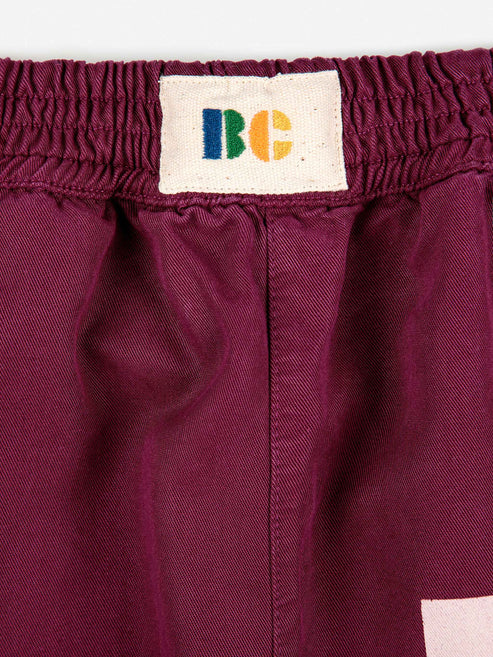 Pantalon droit BC purple