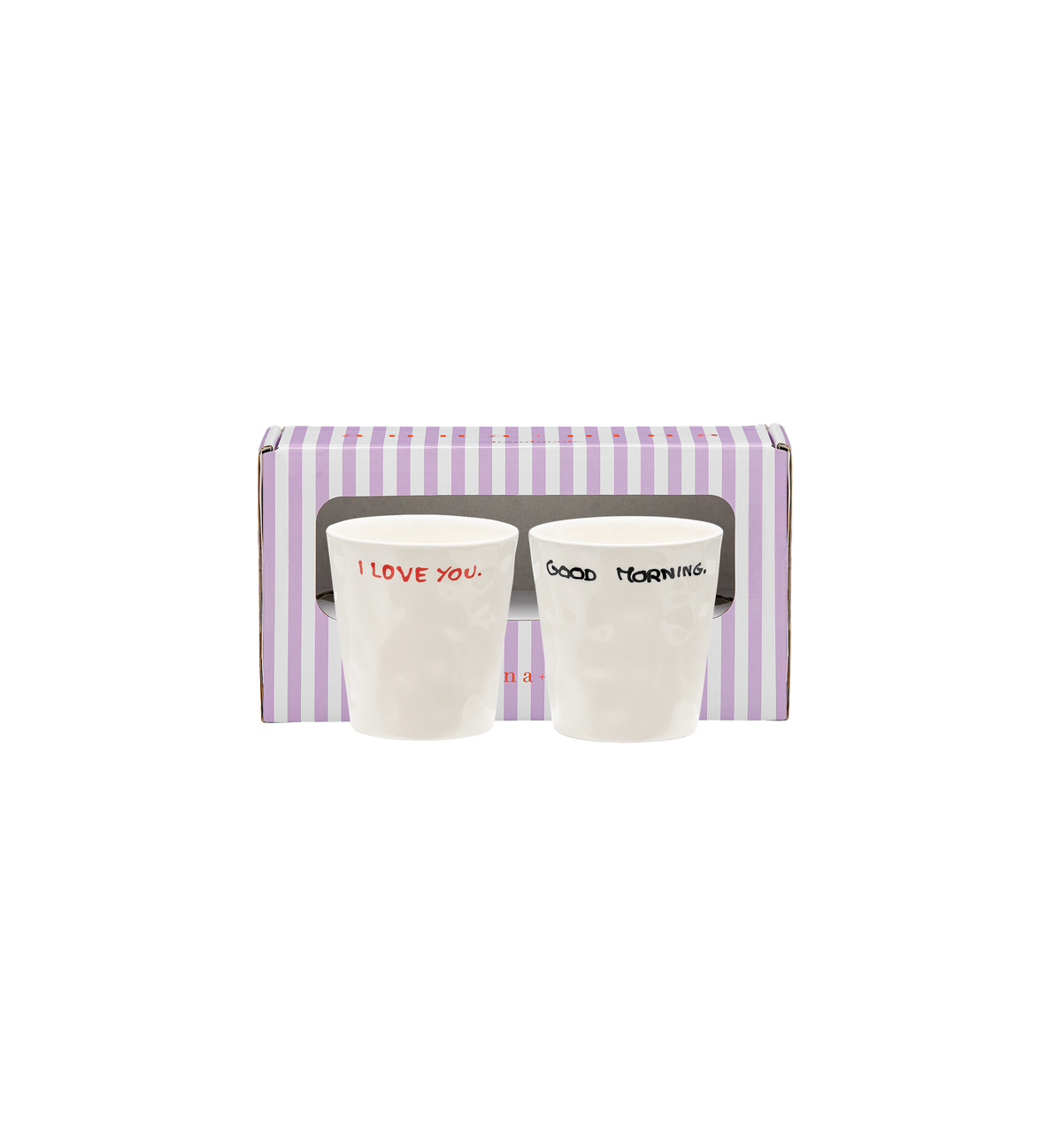 Ensemble de 2 tasses à café Perfect Morning