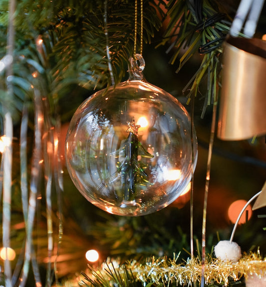 Boule de Noël Sapin