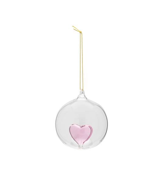 Boule de Noël Coeur