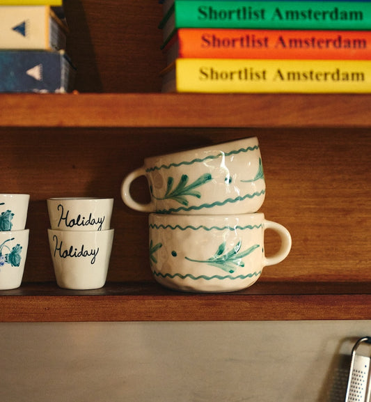 Mug Cappuccino Feuille