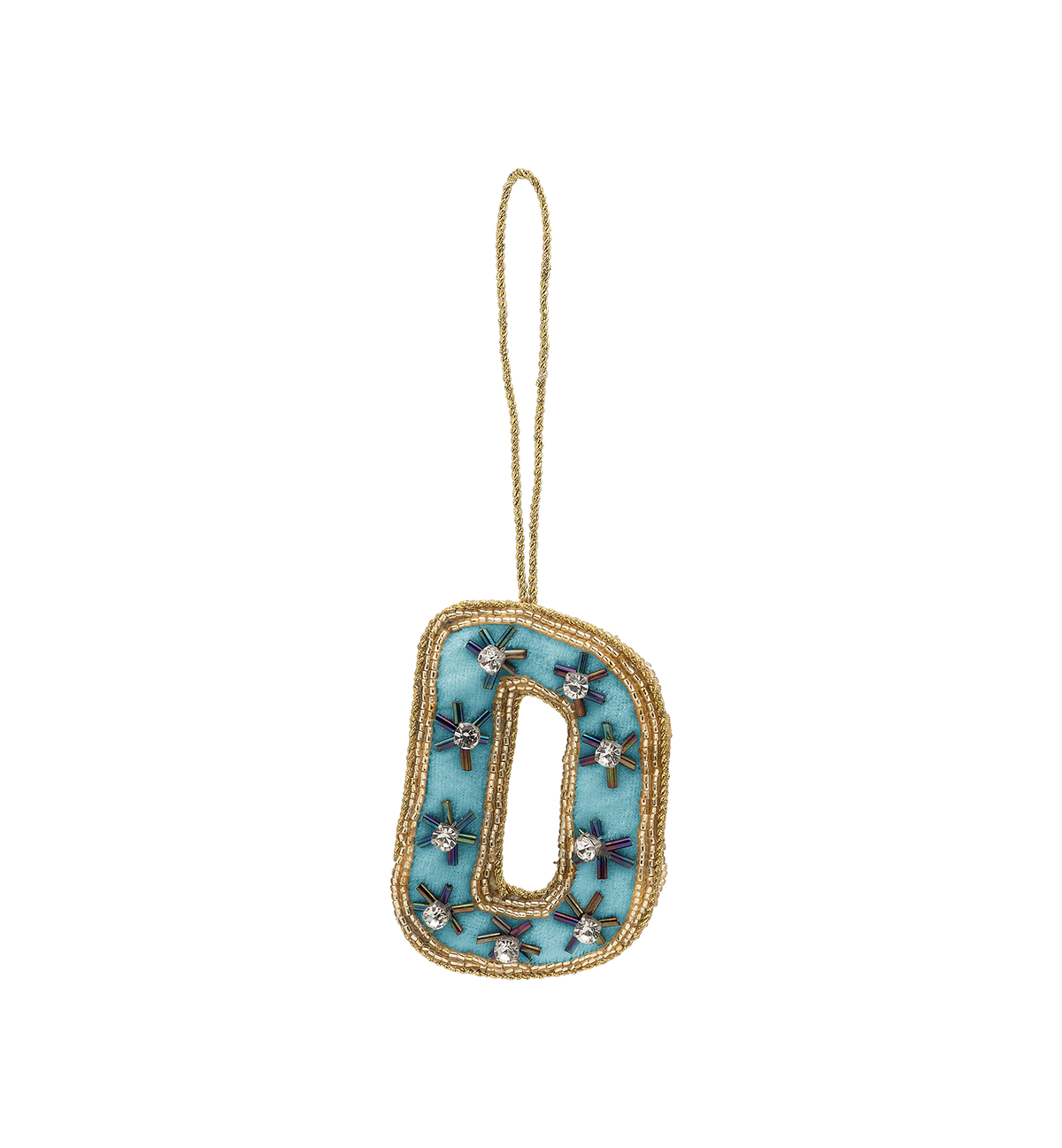 Ornement initial en perles