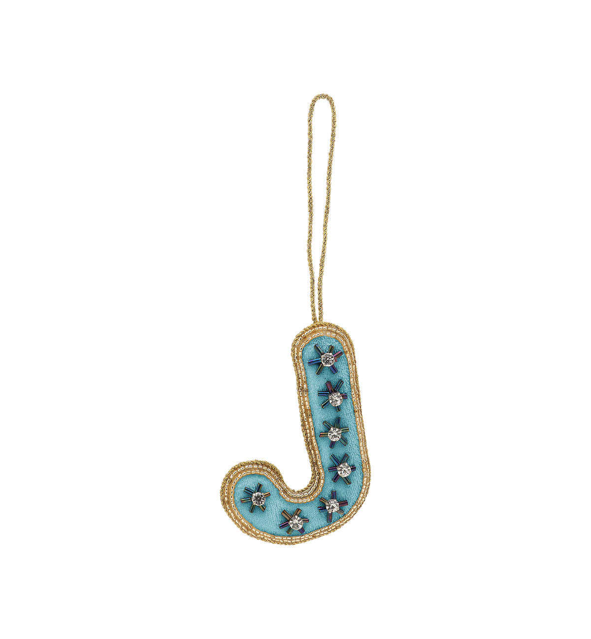 Ornement initial en perles