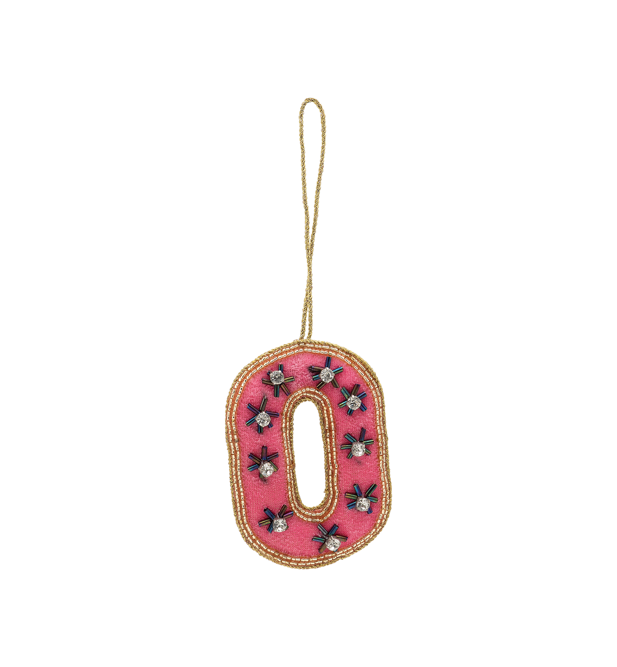Ornement initial en perles