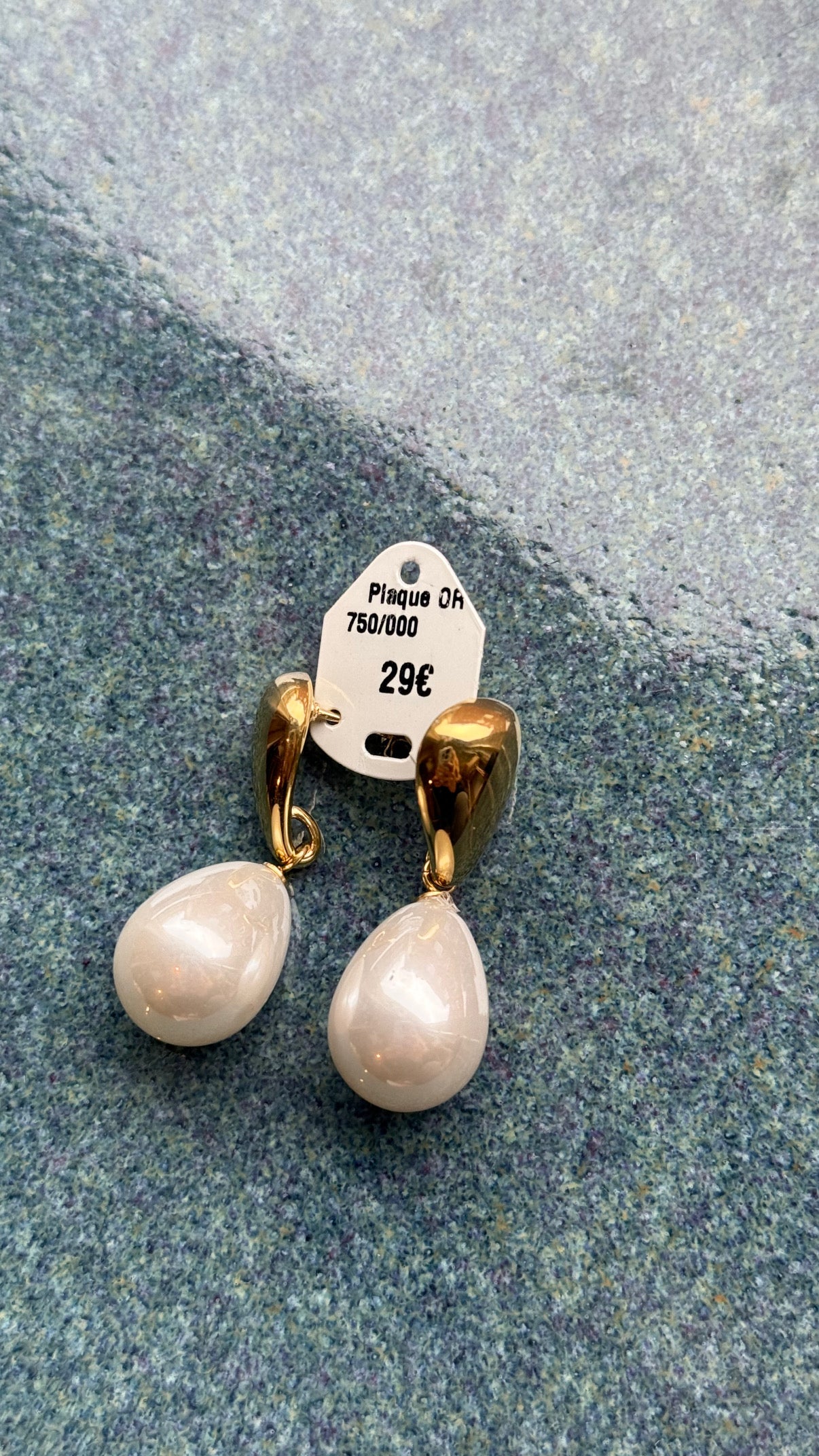Boucles d’oreilles perle
