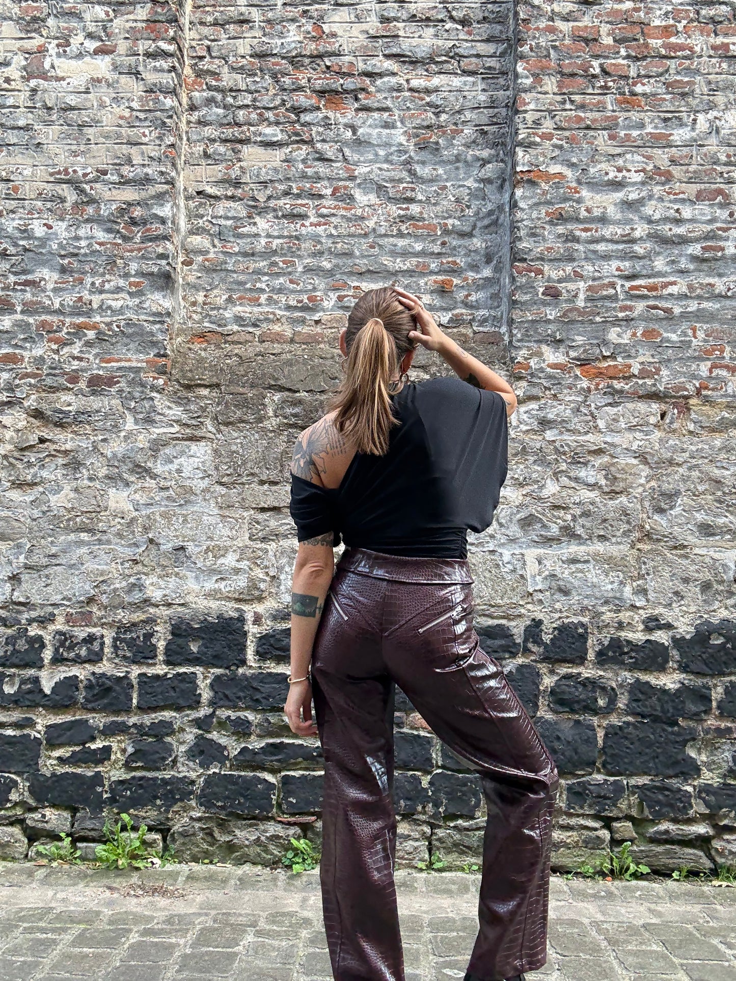 Pantalon Horus Bordeaux