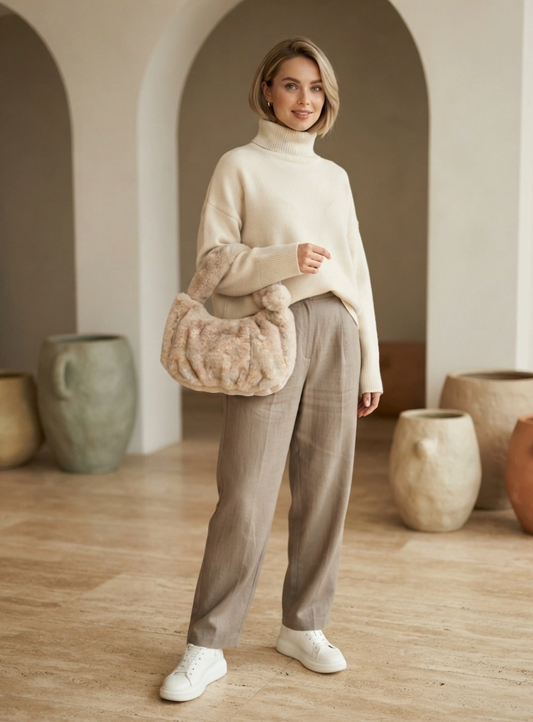 Sac en fausse fourrure