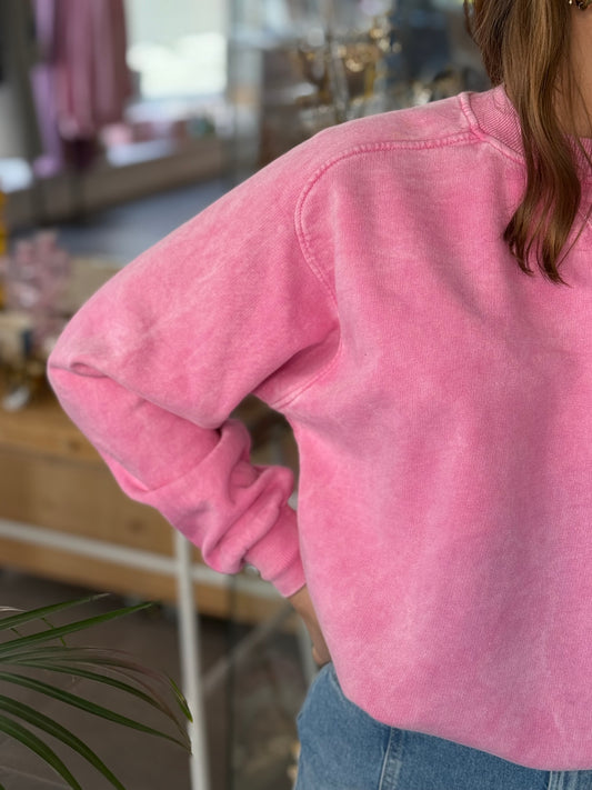 Reste 1 ! Sweat rose