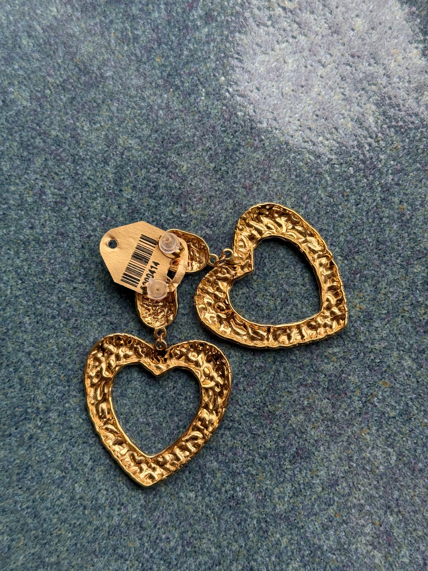 Boucles d’oreilles cœur