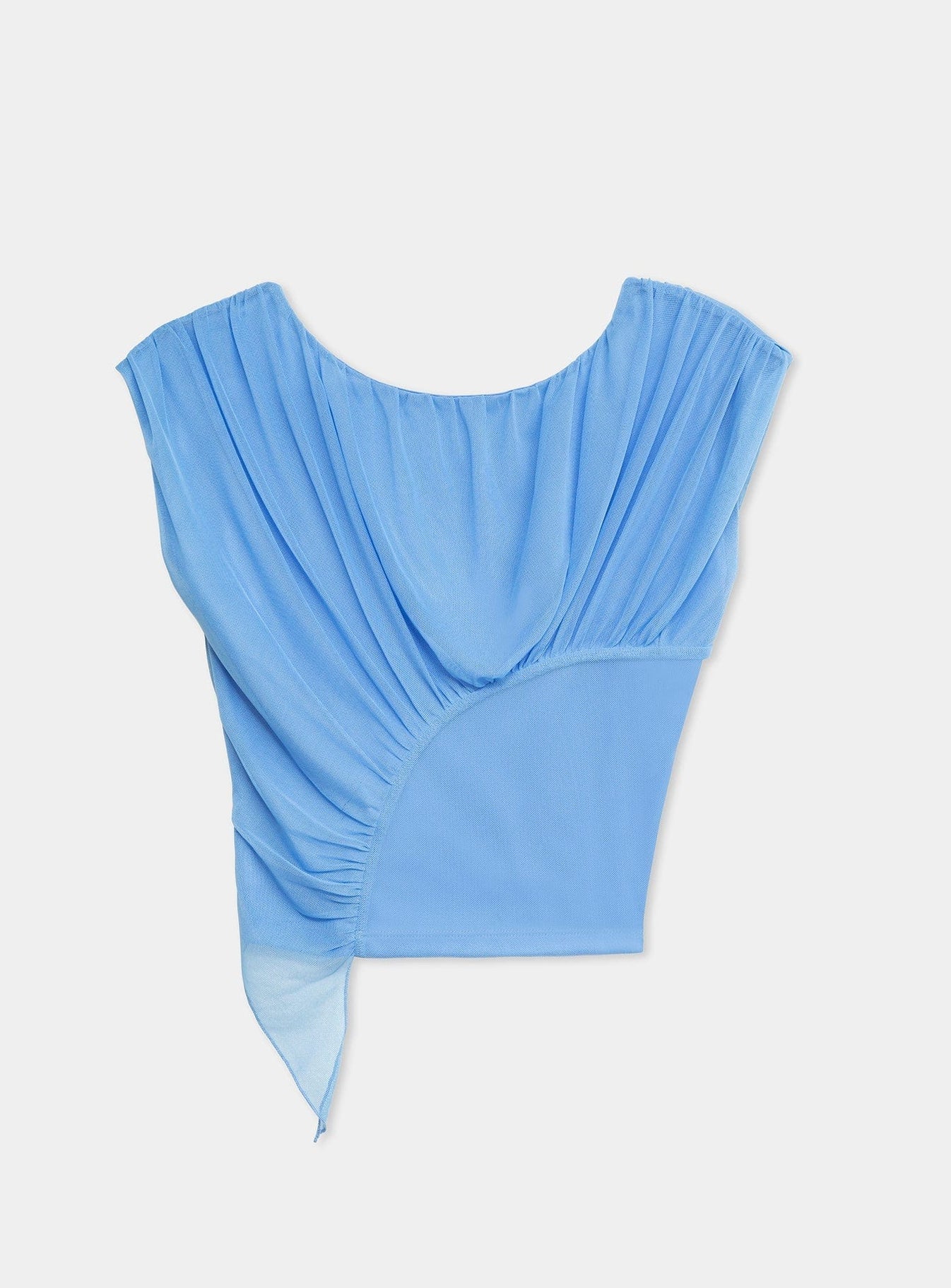 Top Gemini bleu clair