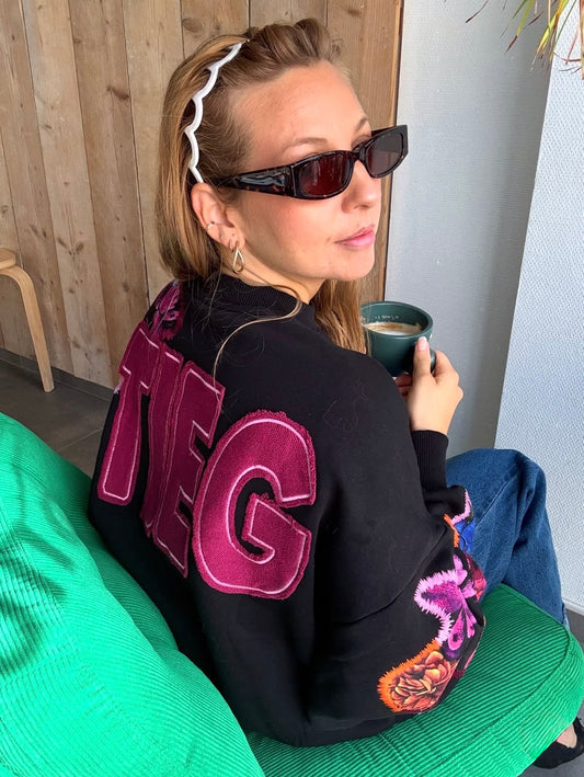 Reste 1 ! Sweat Nero