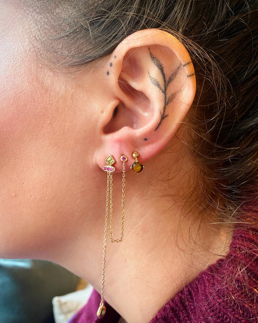 Bijou d'oreille Lizou