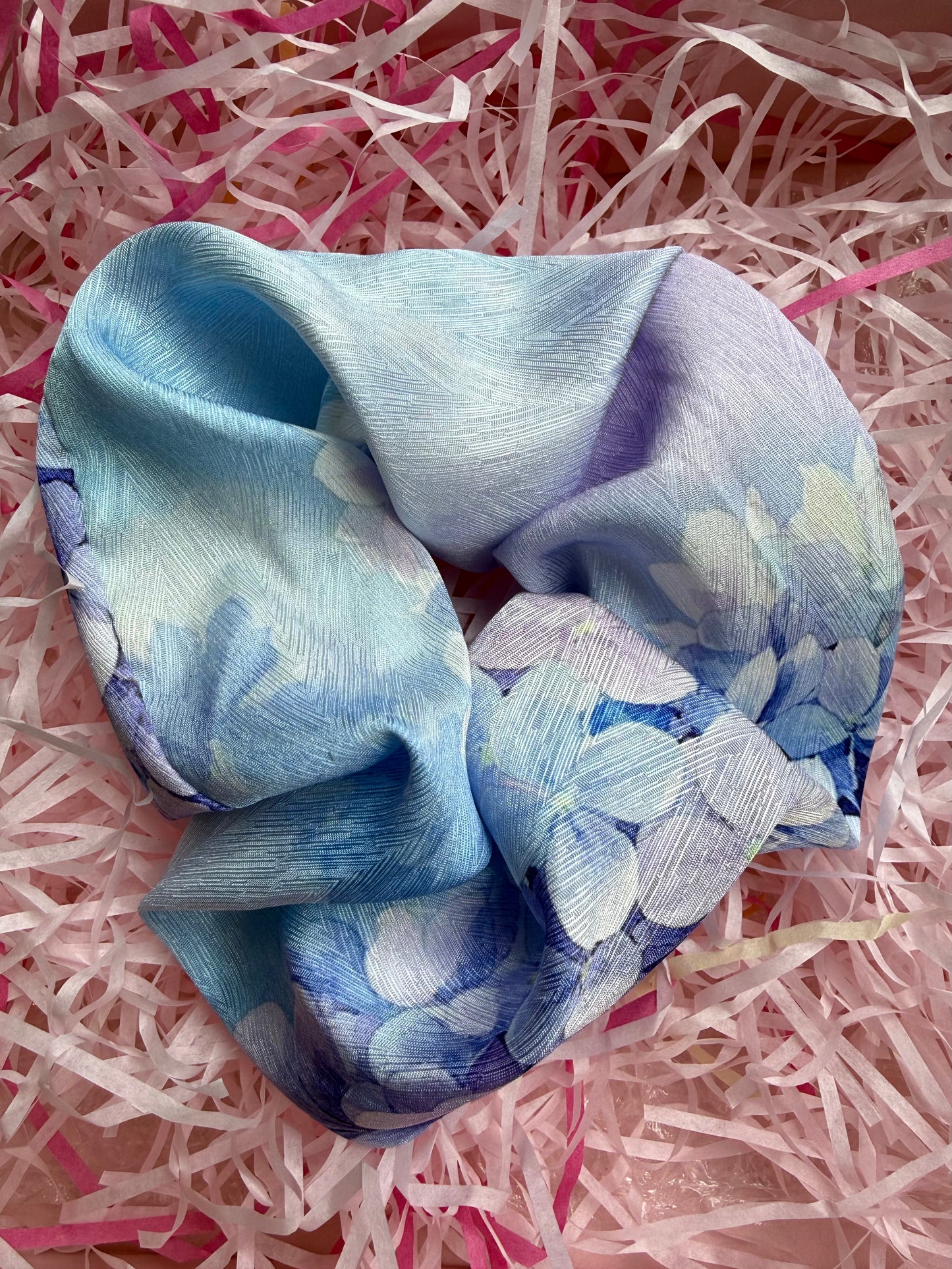 Chouchou Hortensia grand format