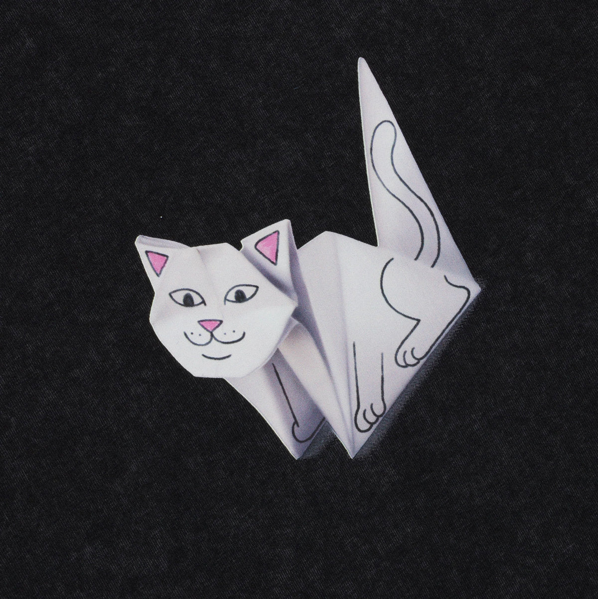 Ripndip Origami Tee (Black Vintage Wash)