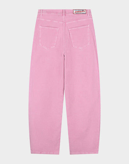 Pantalon velours rose Mimi
