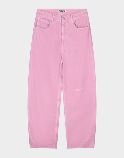 Pantalon velours rose Mimi