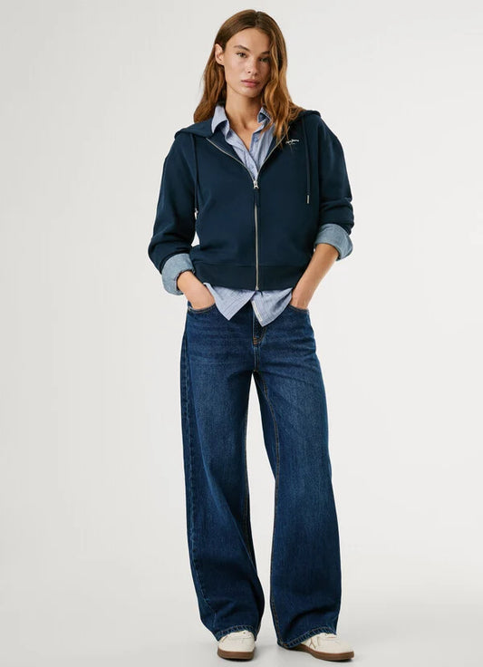 Denim Straight Lexa Bleu marine