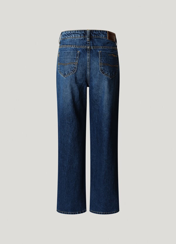 Denim Straight Lexa Bleu marine