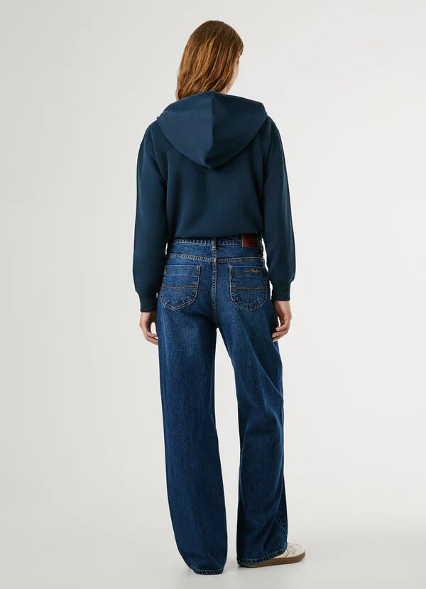 Denim Straight Lexa Bleu marine