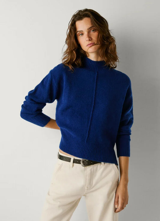 Pull Cecil bleu Klein