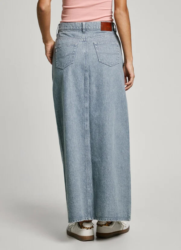 Jupe Maxi en denim