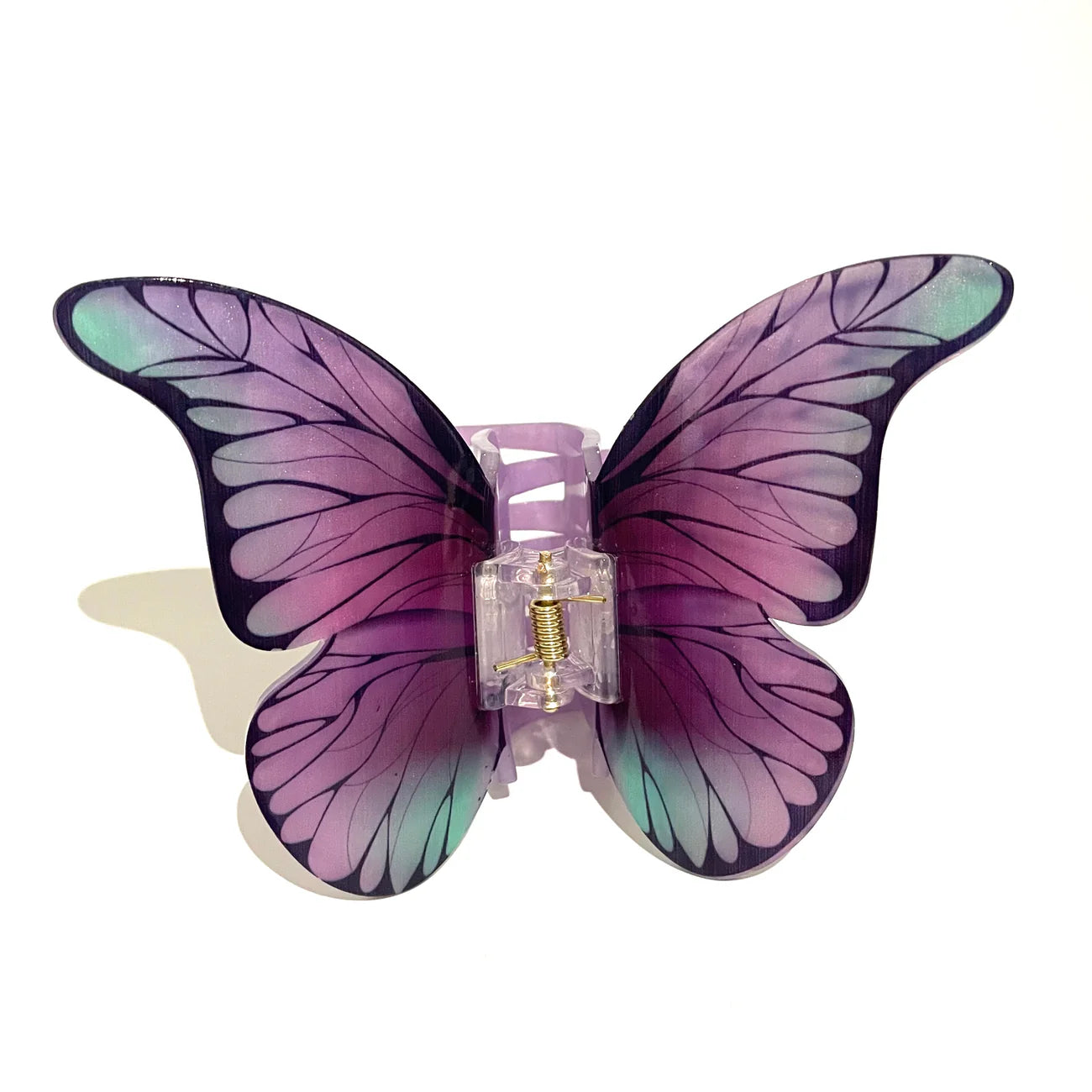 Pince Papillon violet