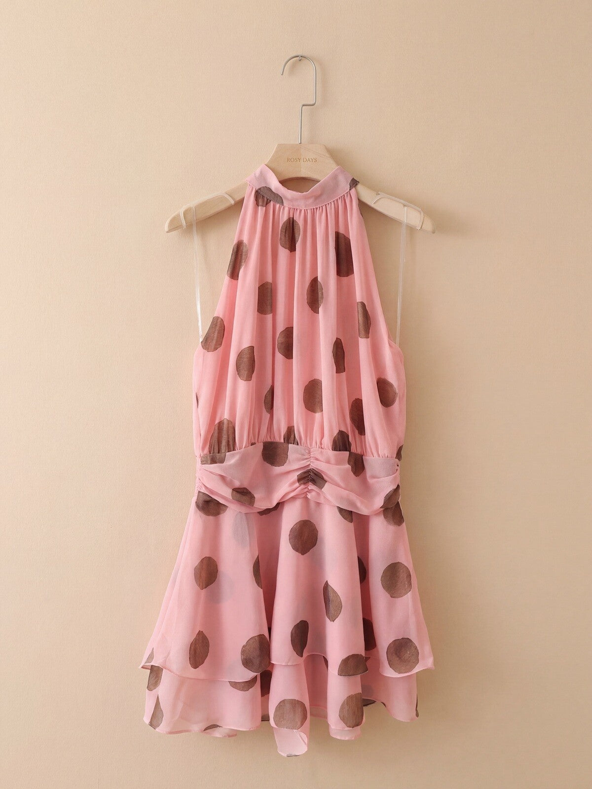 Combinaison Short à Pois Tendance