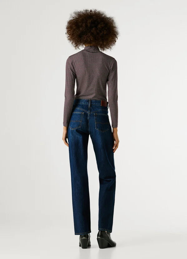 Denim Straight Robyn bleu marine