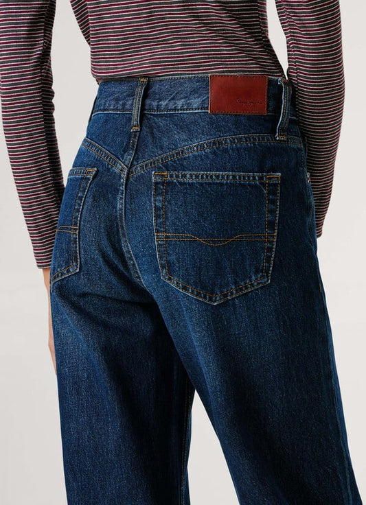 Denim Straight Robyn bleu marine