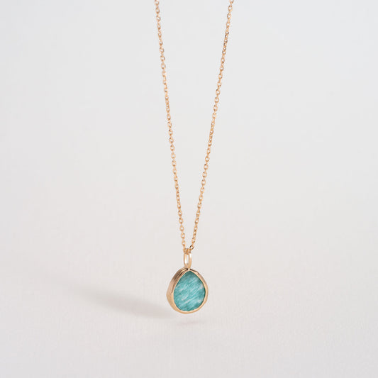 Pendentif Isaure Amazonite