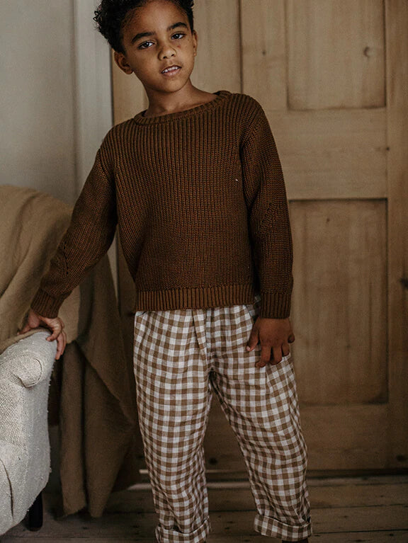 Pantalon vichy