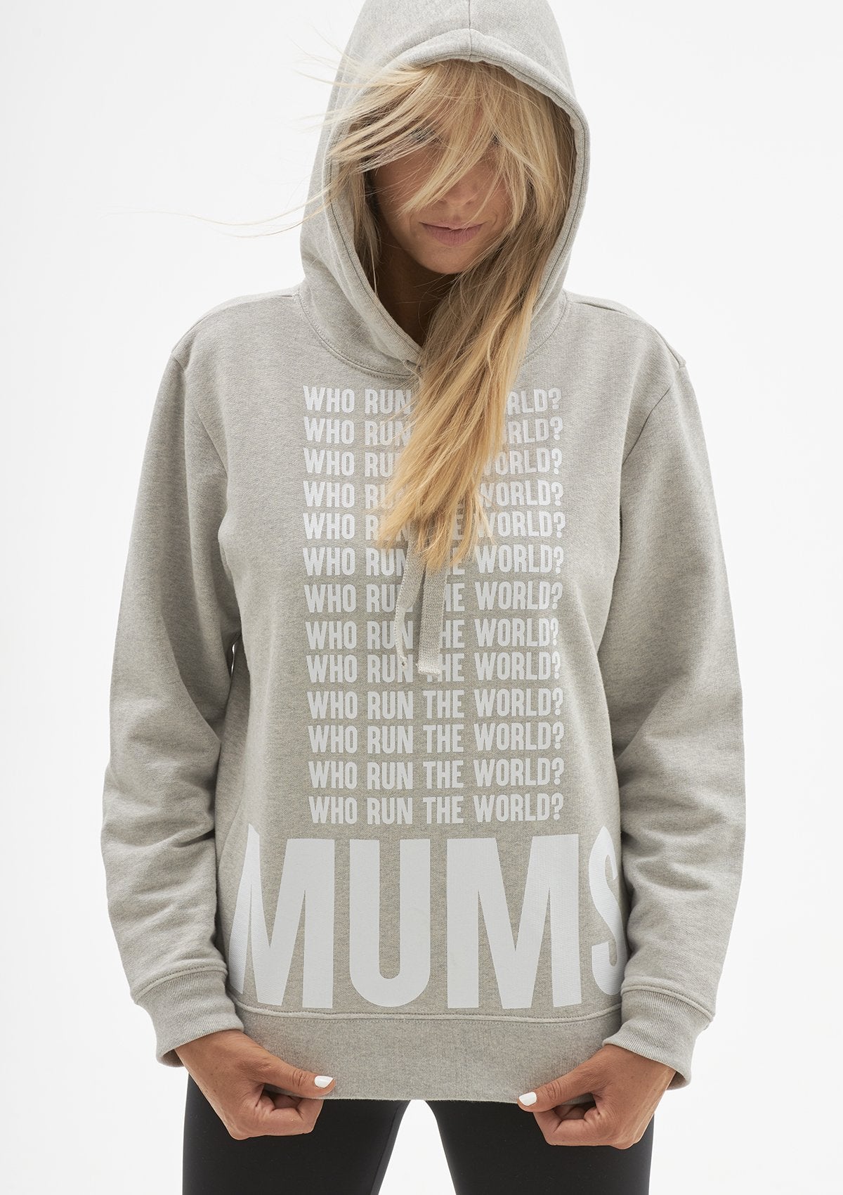 Hoodie 'Who run the world? MUMS'